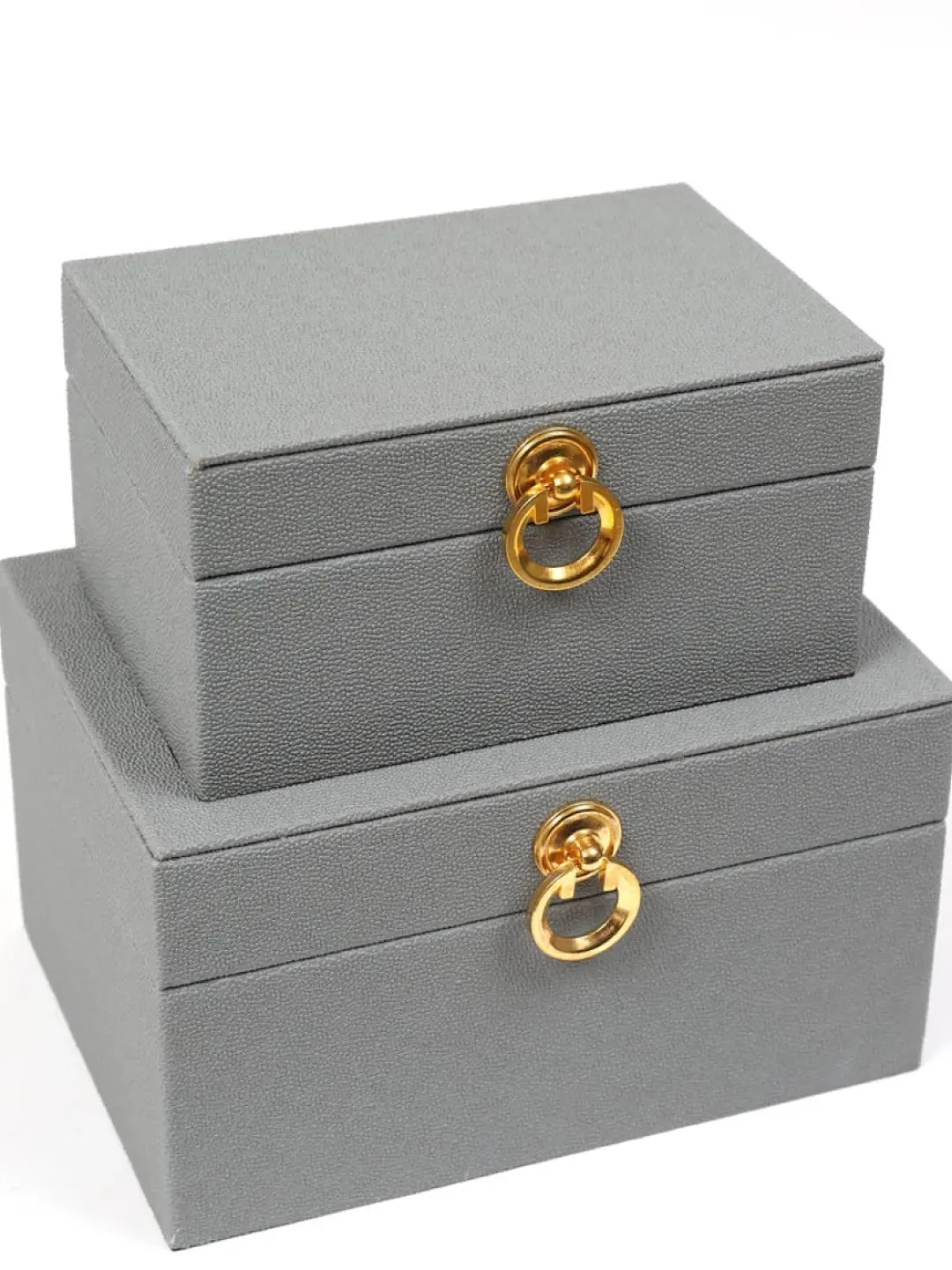 Inspire Me! Home Decor Rectangle Glass & Mirror Box With Gold Feather Detail (2 Sizes) Hot
