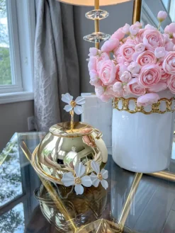 Inspire Me! Home Decor Rippled Sugar Jar With Spoon (2 Colors) New