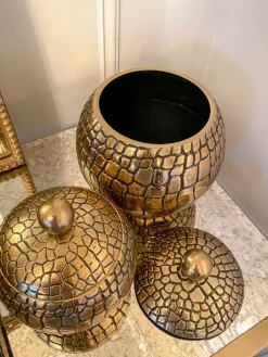 Inspire Me! Home Decor Round Decorative Mirror Tray With Gold Details Best