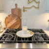 Inspire Me! Home Decor Round Gold Jar With Crocodile Print Pattern (2 Sizes) Outlet