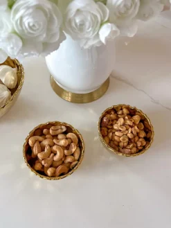 Inspire Me! Home Decor Round Marble Tray With Handle Grooves Outlet