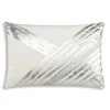 Inspire Me! Home Decor Royal Blue Velvet Knot Pillow Discount