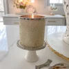 Inspire Me! Home Decor Set Of 4 Agate Napkin Rings (2 Colors) Online
