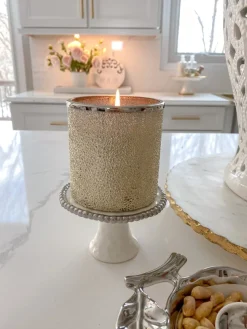 Inspire Me! Home Decor Set Of 4 Agate Napkin Rings (2 Colors) Online