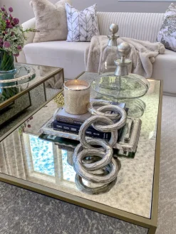Inspire Me! Home Decor Set Of 2 Gray Snakeskin Print Boxes Best