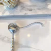 Inspire Me! Home Decor Set Of 3 Marble Spice Bowls W/ Gold Spoons And Wood Base Best