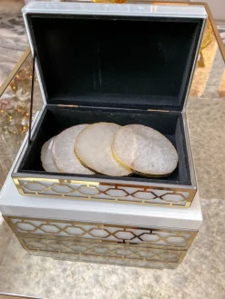 Inspire Me! Home Decor (Set Of 4) Quartz Coasters Clearance