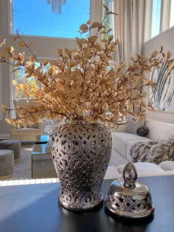 Inspire Me! Home Decor Shimmering Stone Resin Tray Clearance