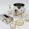 Inspire Me! Home Decor Short Silver And White Beaded Tray Sale