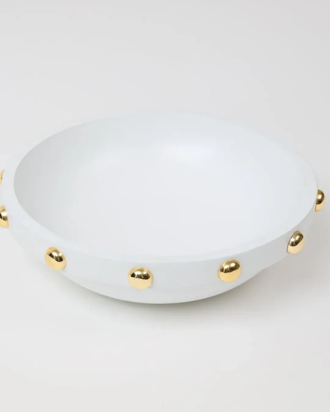 Inspire Me! Home Decor Silver And White Footed Bowl Fashion