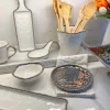 Inspire Me! Home Decor Silver And White Beaded Mini Cupcake Stand/Candle Holder Hot