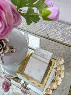 Inspire Me! Home Decor Silver Bead Design Candle Stick (3 Sizes) Online