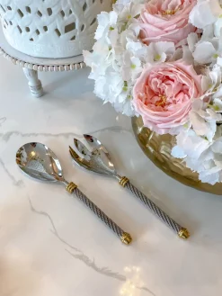Inspire Me! Home Decor Silver Beaded Plate Clearance