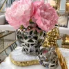 Inspire Me! Home Decor Silver Beaded Ginger Jar (2 Sizes) Hot