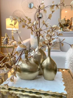 Inspire Me! Home Decor Silver Hammered Vase Best