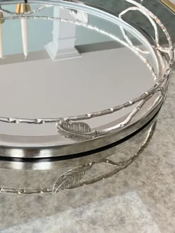 Inspire Me! Home Decor Silver Hammered Rectangular Tray Online