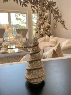 Inspire Me! Home Decor Silver Mercury Tree Gold Sale