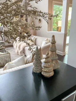 Inspire Me! Home Decor Silver Mercury Tree Gold Sale