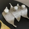 Inspire Me! Home Decor Silver Rope Edge Marble Coaster Set Outlet
