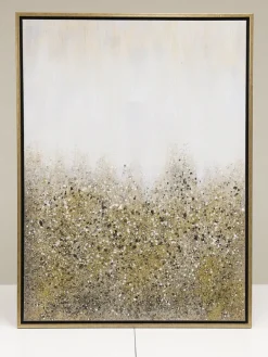 Inspire Me! Home Decor Silver Shimmer Wall Art Hot
