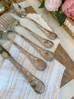 Inspire Me! Home Decor Small Marble Metallic Edged Tray Sale