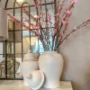 Inspire Me! Home Decor Smoke Grey Glass Planter On Gold Stand (2 Sizes) Online