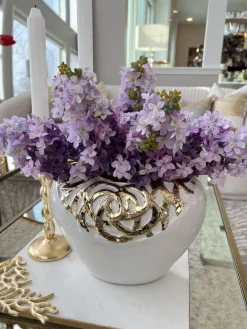Inspire Me! Home Decor 18″ Soft Lavendar Dahlia Stem Best