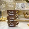 Inspire Me! Home Decor Spoon With Textured Gold Handle New