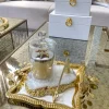 Inspire Me! Home Decor Square Base Gold Vase Display Hot