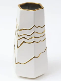 Inspire Me! Home Decor Studded Vase (2 Colors) Gold Outlet