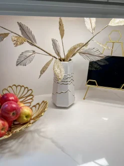 Inspire Me! Home Decor Studded Vase (2 Colors) Gold Outlet