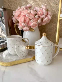 Inspire Me! Home Decor Sugar/Honey Dispenser With Mosaic Handle Discount