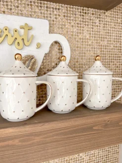 Inspire Me! Home Decor Sugar/Honey Dispenser With Mosaic Handle Discount
