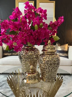Inspire Me! Home Decor 40″ Tall Gold Shimmer Stem New