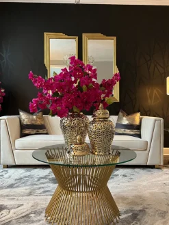 Inspire Me! Home Decor 40″ Tall Gold Shimmer Stem New