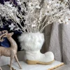 Inspire Me! Home Decor Tall Mercury Glass Tree With Glitter Gold Online