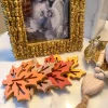 Inspire Me! Home Decor Tan Two-Tone Eucalyptus Stem New