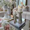 Inspire Me! Home Decor Taupe Taper Candle Clearance