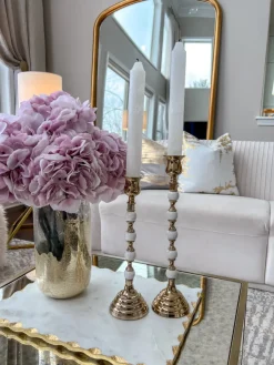 Inspire Me! Home Decor Textured Round Candle (2 Colors) Online