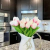 Inspire Me! Home Decor Textured Design Vase With White Marble Base (2 Colors) “From Pops Of Color Home Collection” Hot