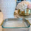 Inspire Me! Home Decor Three Section Clear Apothecary Jars With Lid (2 Sizes) KITCHEN Clearance