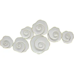 Inspire Me! Home Decor Triple Circle Textured Wall Art/ Decorative Piece WALL ART & MIRRORS Discount
