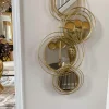 Inspire Me! Home Decor WALL ART & MIRRORS Gold, Black And White Circle Wall Decor Clearance