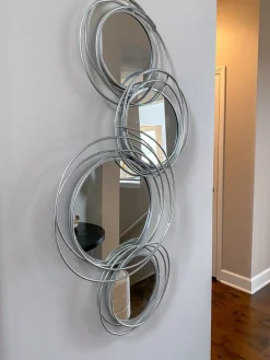 Inspire Me! Home Decor WALL ART & MIRRORS Gold, Black And White Circle Wall Decor Clearance