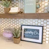 Inspire Me! Home Decor WALL ART & MIRRORS Coffee Bar Wood Sign Clearance