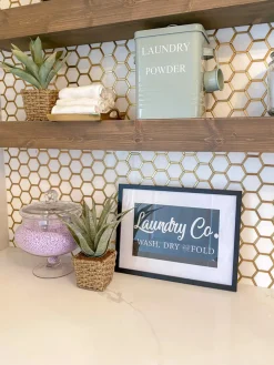 Inspire Me! Home Decor WALL ART & MIRRORS Coffee Bar Wood Sign Clearance