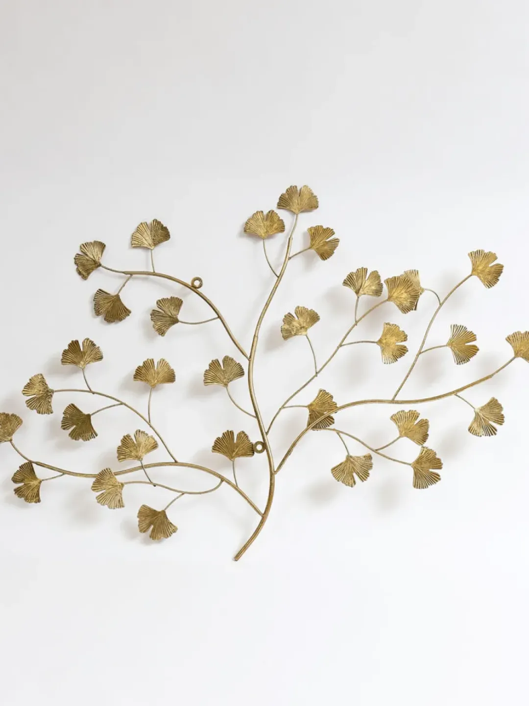Inspire Me! Home Decor White And Gold Flower Decor Discount