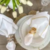 Inspire Me! Home Decor White And Gold Ceramic Tea Pot With Gold Leaf Design Clearance