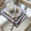 Inspire Me! Home Decor White And Gold Candle Snuffer Sale