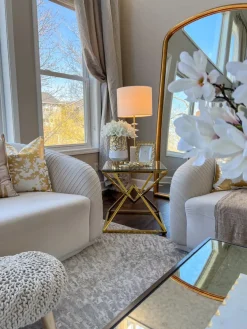Inspire Me! Home Decor White And Gold Star Dimensional Vase Online